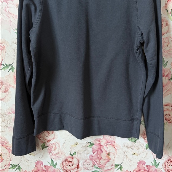 3-American Giant Men’s Charcoal Gray Midweight Crewneck Sweatshirt sz S USA MADE - Picture 3 of 4